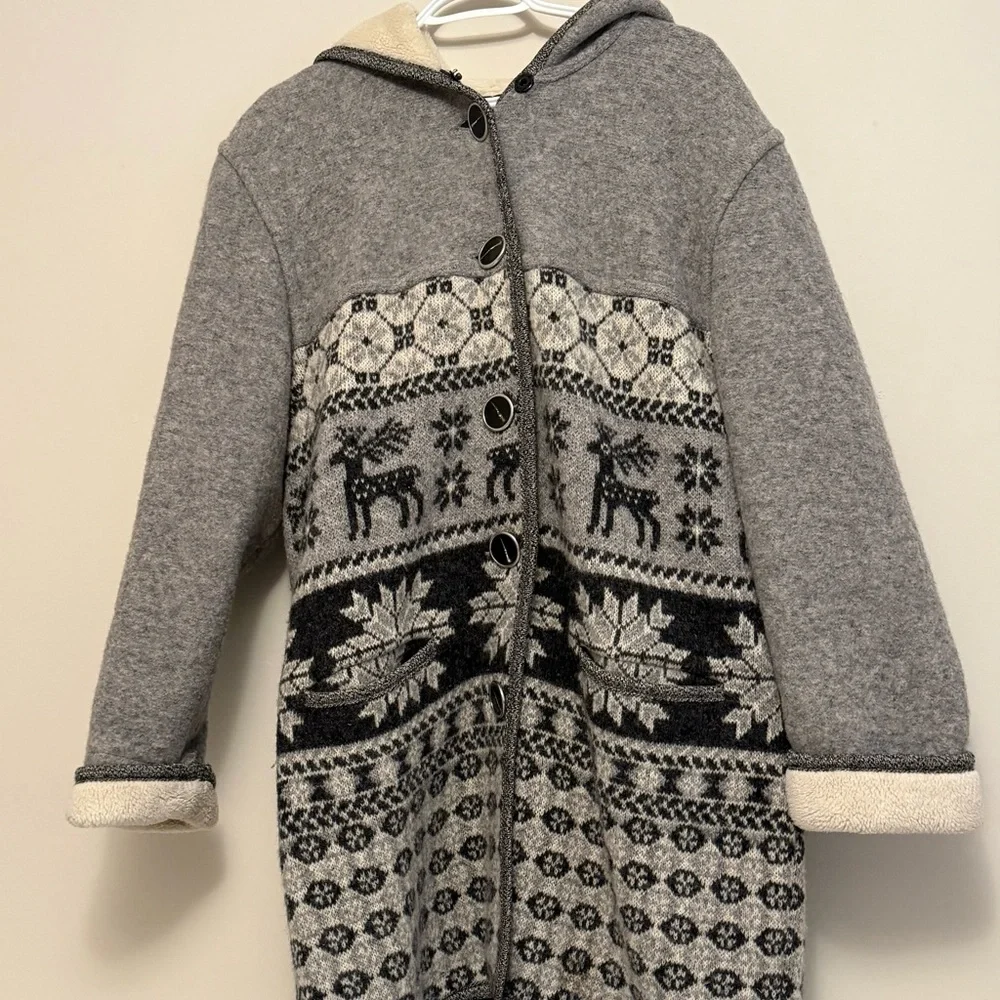 Vintage Simons Wool Nordic Design Coat - Picture 1 of 6